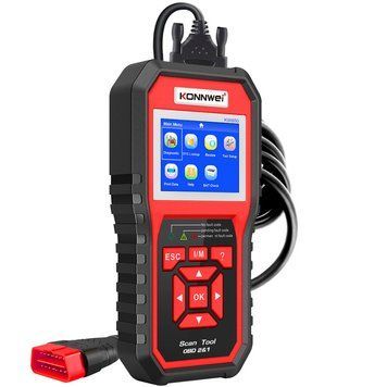 Диагностический сканер KONNWEI KW850 ODB2 цветной 2.8" для диагностики авто 223 фото