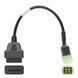 Кабель OBD2 для мотоциклов Kawasaki 6pin 306 фото 3