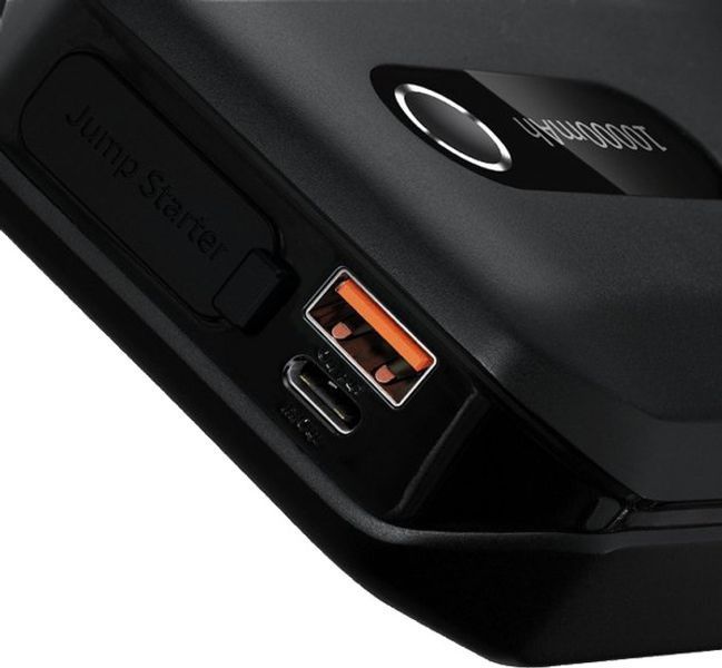 Пуско-зарядний пристрій Baseus Super Energy Air Car Jump Starter 1000A 10 000 mAh Black (BS-CH001) 342 фото
