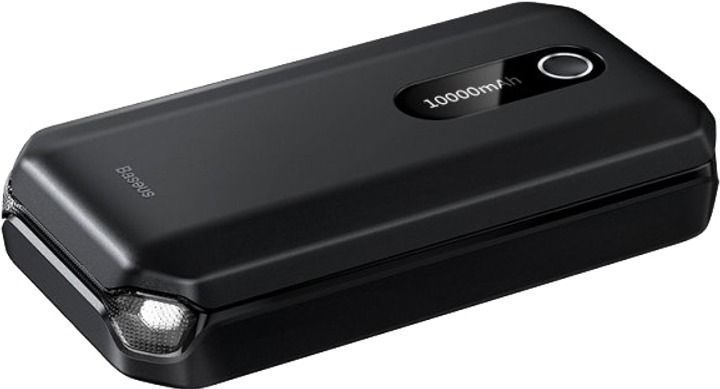 Пуско-зарядний пристрій Baseus Super Energy Air Car Jump Starter 1000A 10 000 mAh Black (BS-CH001) 342 фото
